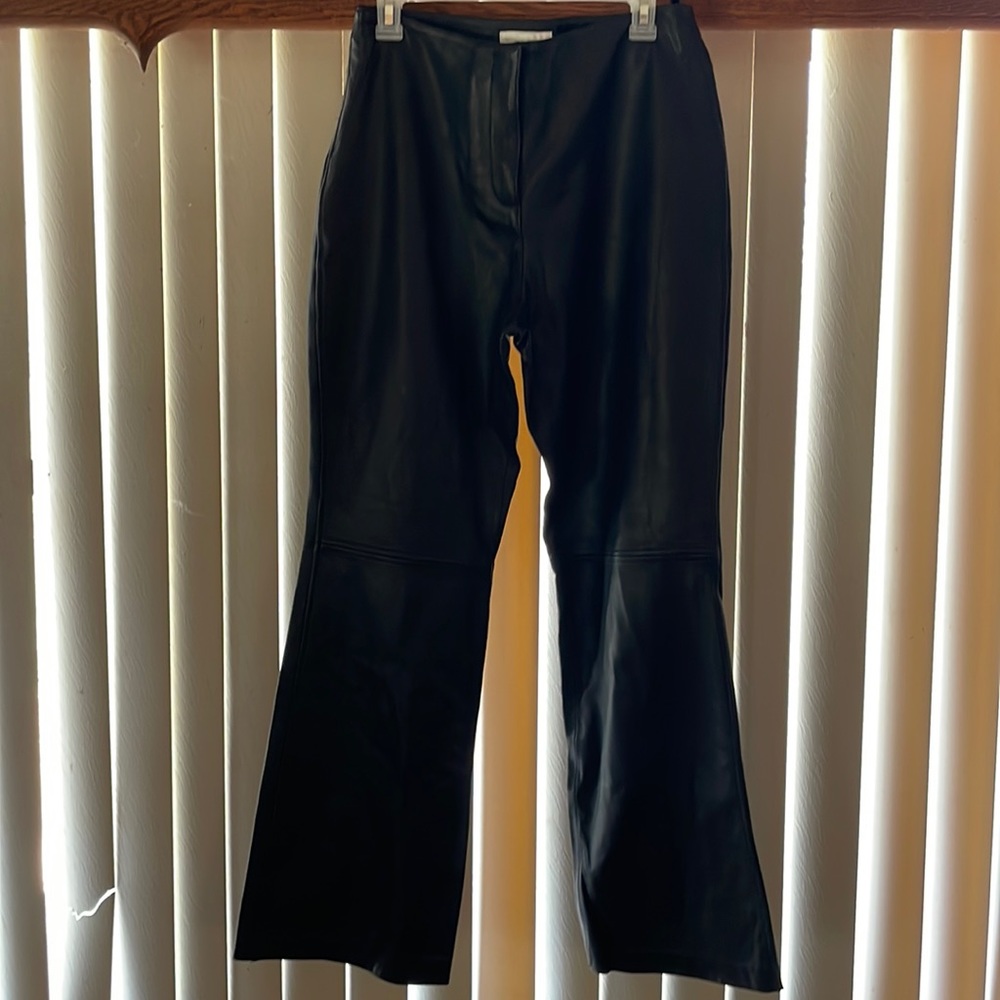 SUPER CUTE womens leather pants!